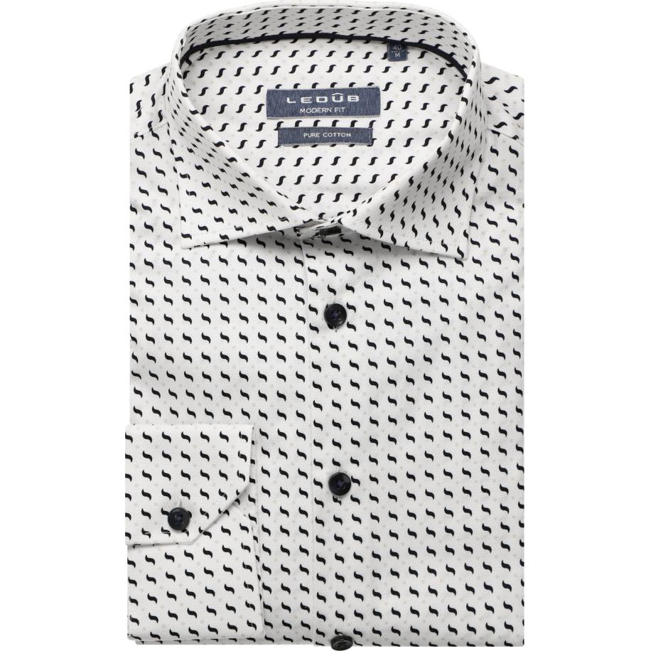 Ledȗb Overhemd wit, Motief Wit