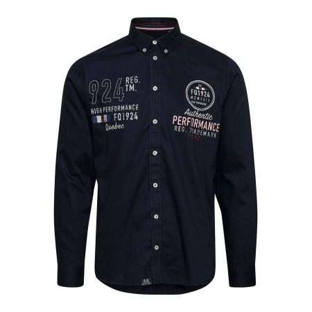 FQ1924 FQ1924 Overhemd donkerblauw / gemengde kleuren