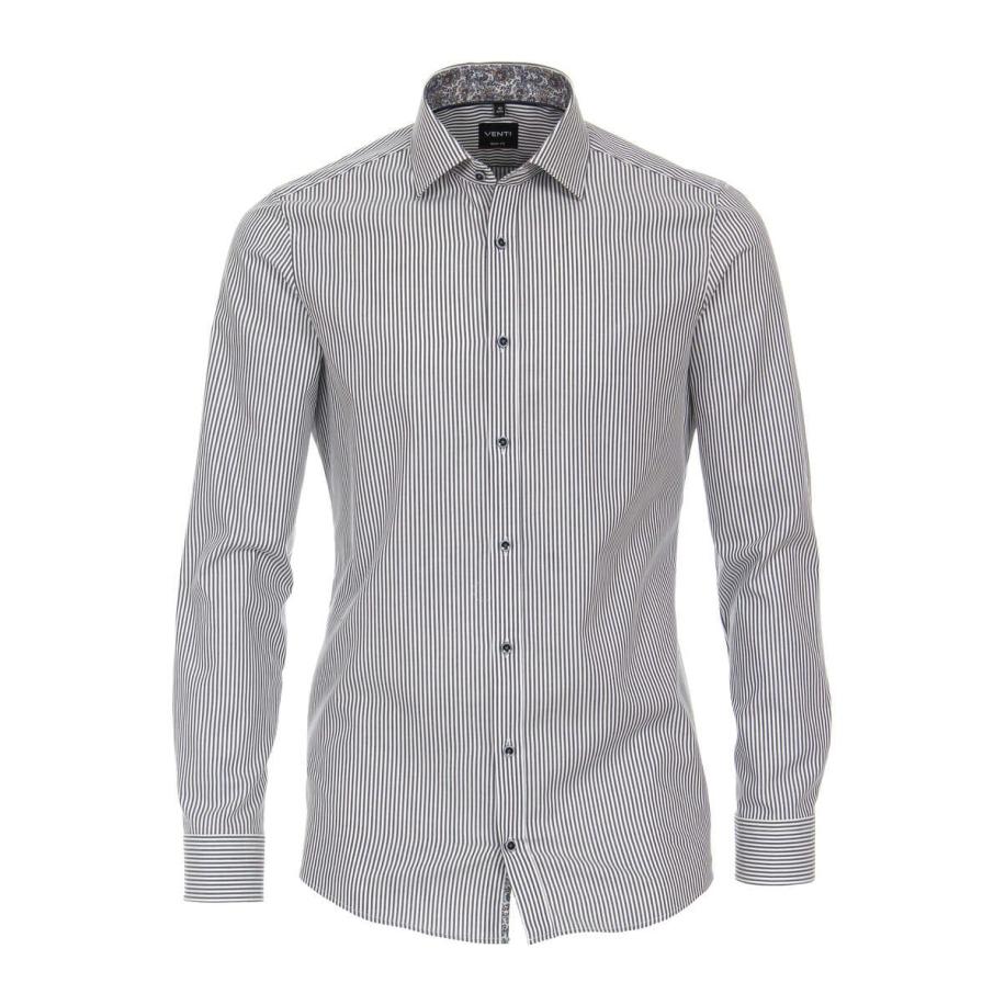 Venti Overhemd ML7 (72CM+) blauw Blauw