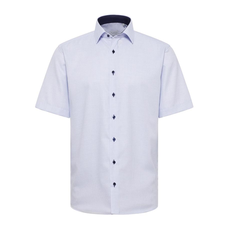 Eterna ETERNA Overhemd lichtblauw / wit -