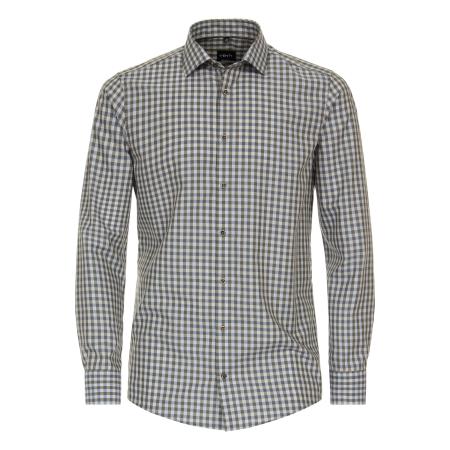 Venti Overhemd groen, Ruit