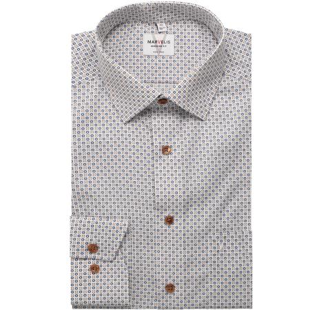 Marvelis Overhemd ML6 (vanaf 68 CM) bruin