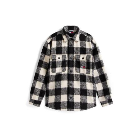 Tommy Jeans Tommy Jeans Overhemd lichtbeige / zwart