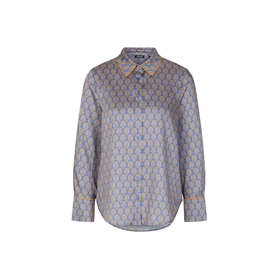 JOOP! JOOP! Blouse Blia beige / lichtblauw / goud -