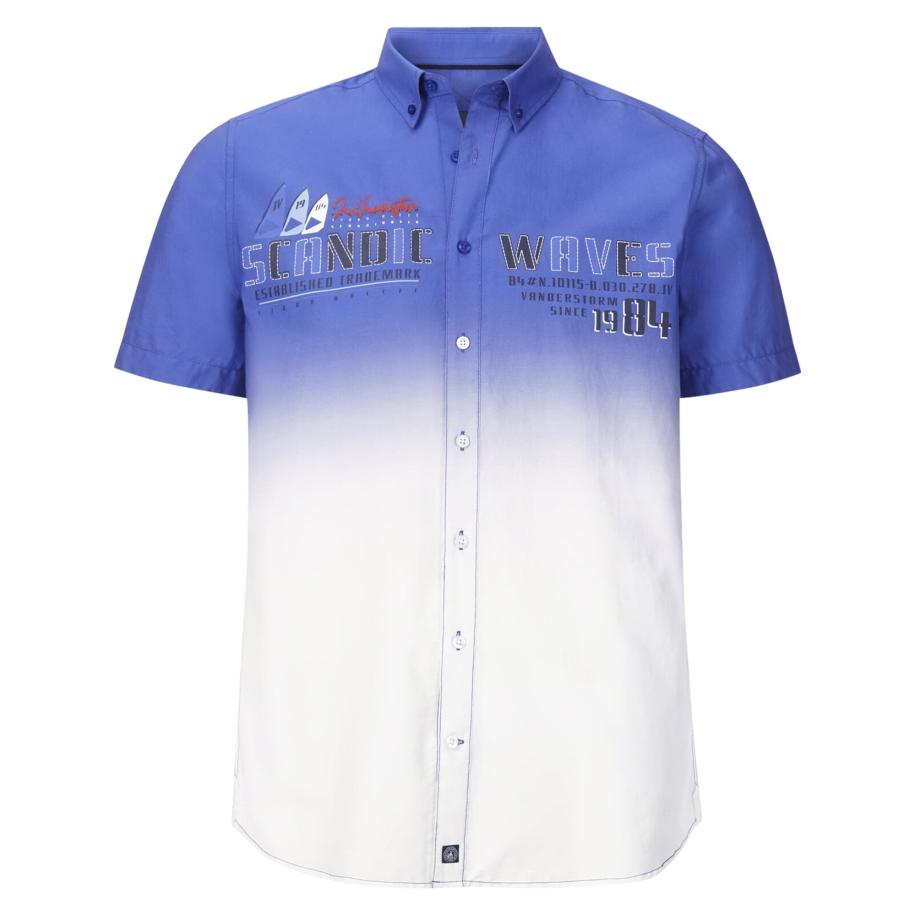 jan vanderstorm Jan Vanderstorm Overhemd Oddi royal blue/koningsblauw -