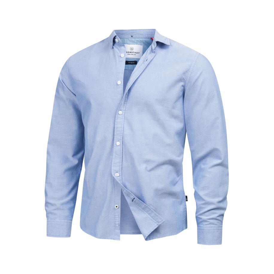 Kronstadt Kronstadt Overhemd Johan lichtblauw -
