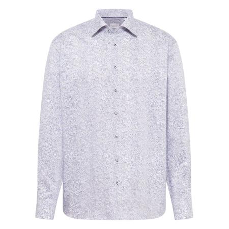 Eterna ETERNA Zakelijk overhemd donkerblauw / olijfgroen / wit