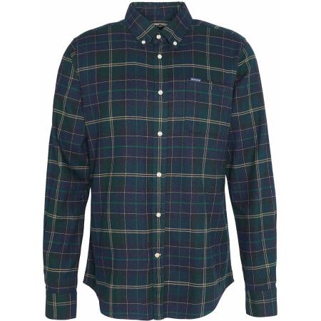 Barbour Kyeloch Overhemd Ruit Donkergroen