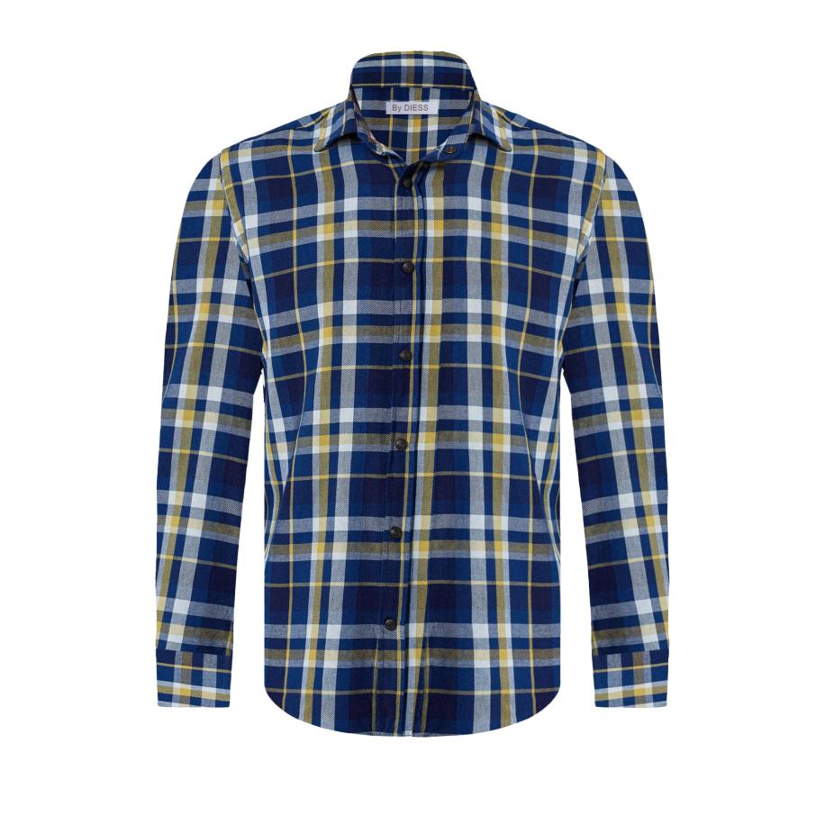 By Diess Collection By Diess Collection Overhemd navy / gemengde kleuren -