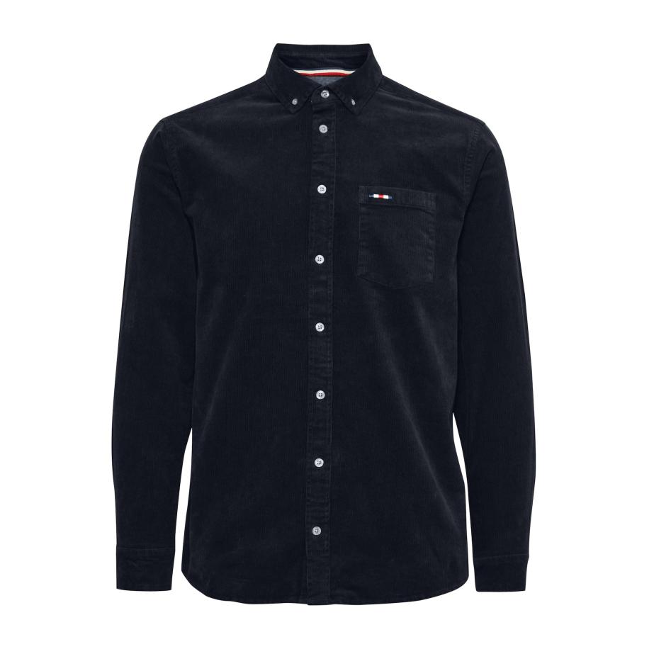 FQ1924 FQ1924 Overhemd Steven donkerblauw / rood / wit -