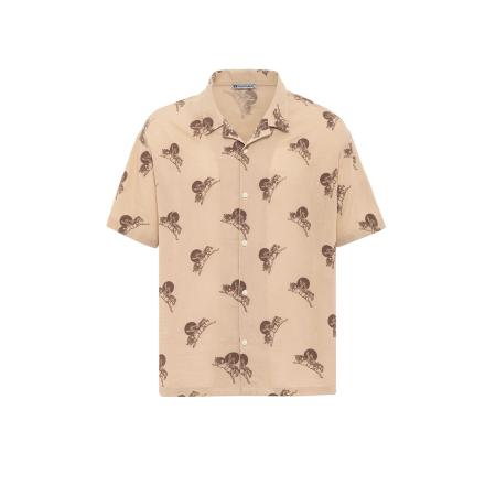 Dandalo Dandalo Overhemd beige / bruin