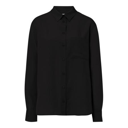 Les Lunes Les Lunes Blouse HATTIE zwart gemêleerd