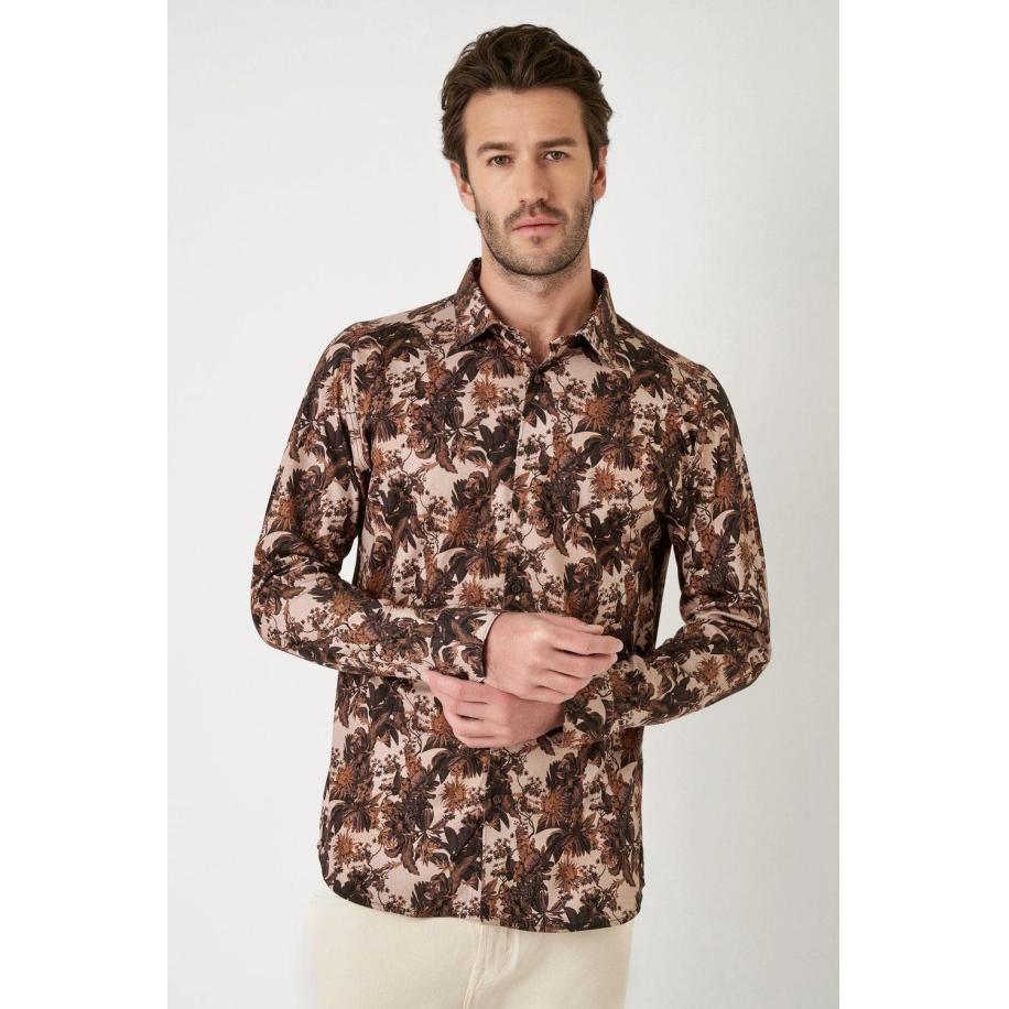 Desoto Jersey shirt, Motief Multicolor