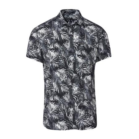 KOROSHI KOROSHI Overhemd zwart / wit