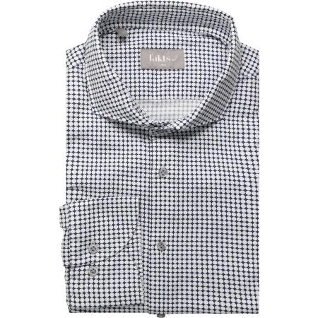 fakts Overhemd blauw, Motief