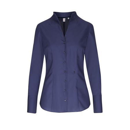 Seidensticker SEIDENSTICKER Blouse Schwarze Rose donkerblauw