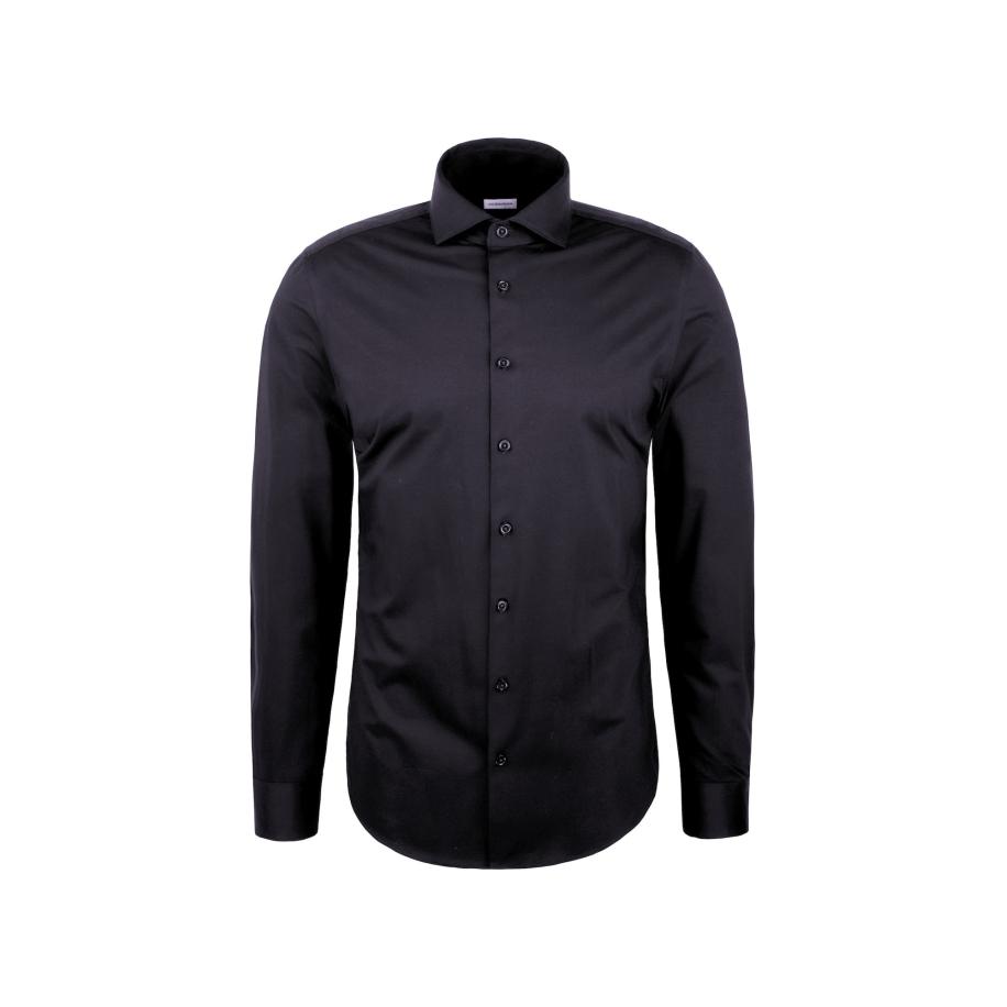 SEIDENSTICKER Zakelijk overhemd Schwarze Rose zwart Zwart