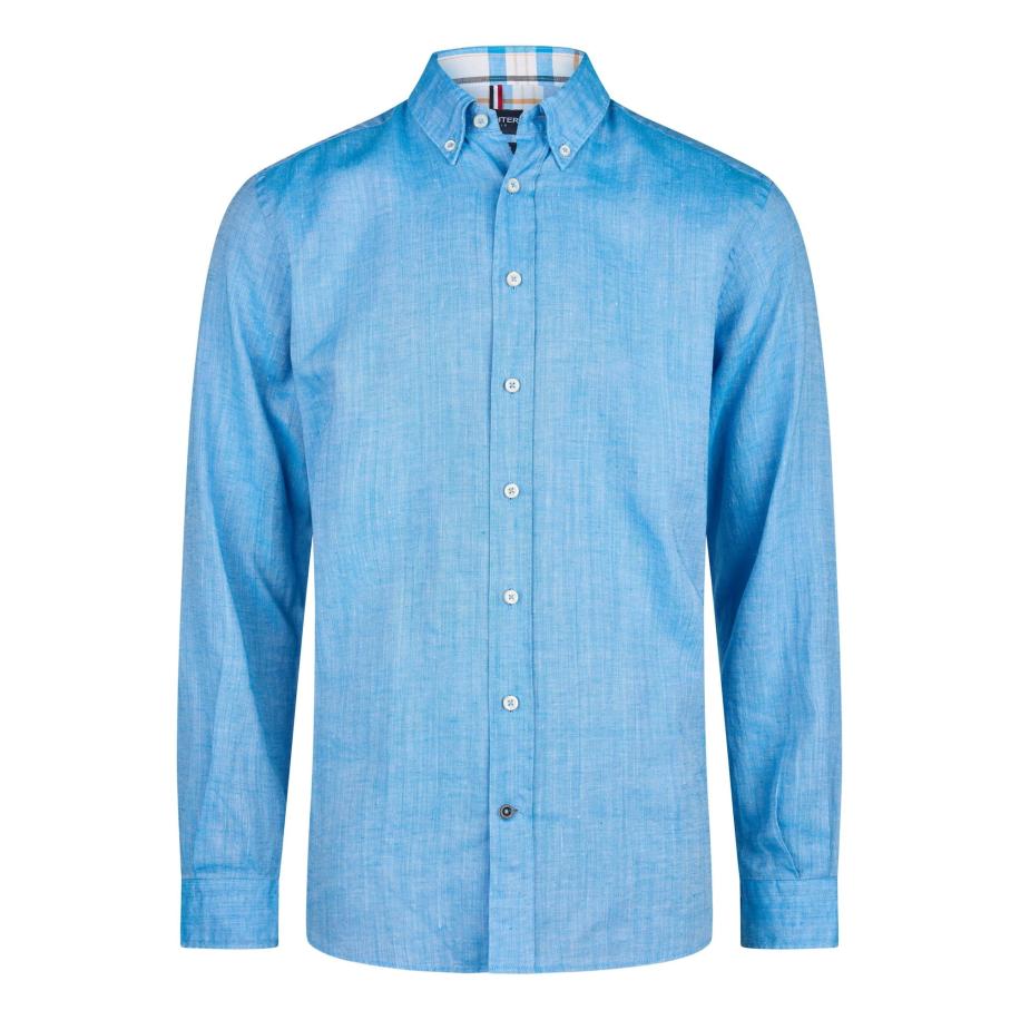 HECHTER PARIS HECHTER PARIS Overhemd lichtblauw -