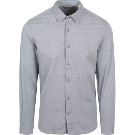 KnowledgeCotton Apparel Overhemd Vintage Indigo