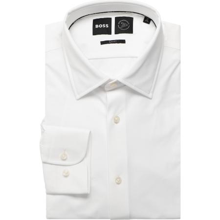 BOSS Overhemd wit, Effen