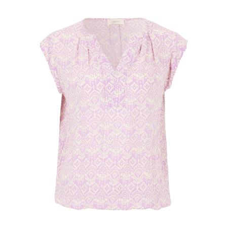 Cartoon Cartoon Blouse geel / oudroze