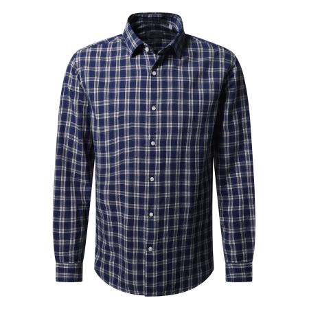 Pierre Cardin PIERRE CARDIN Overhemd navy / wit