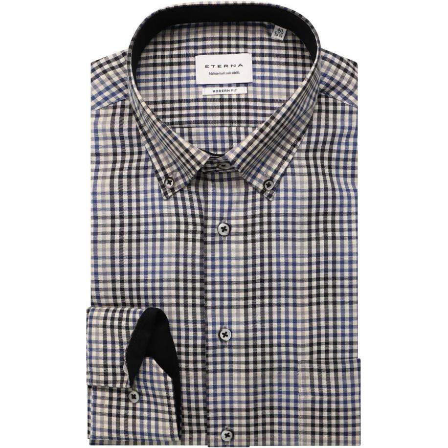 ETERNA Overhemd veelkleurig, Ruit Multicolor