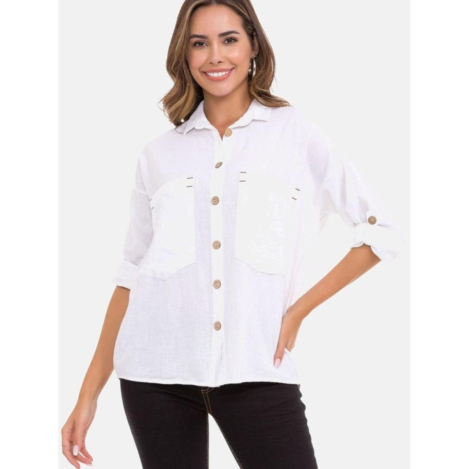 Cipo & Baxx CIPO & BAXX Blouse wit -