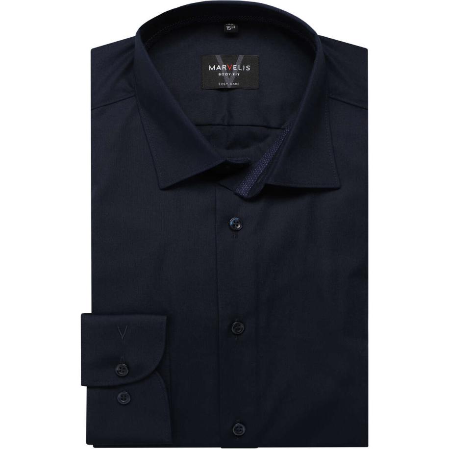 Marvelis Overhemd abrikoos, Effen Oranje