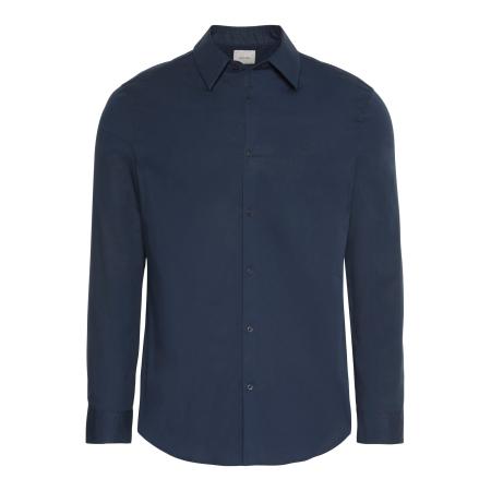Calvin Klein Calvin Klein Overhemd donkerblauw
