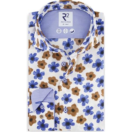 R2 Amsterdam Overhemd, Bloemen