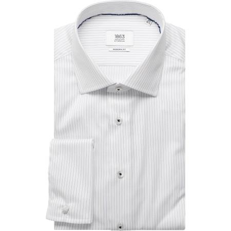 ETERNA 1863 Overhemd blauw, Gestreept