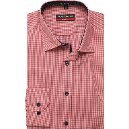 Marvelis Overhemd rood, Vichy ruit