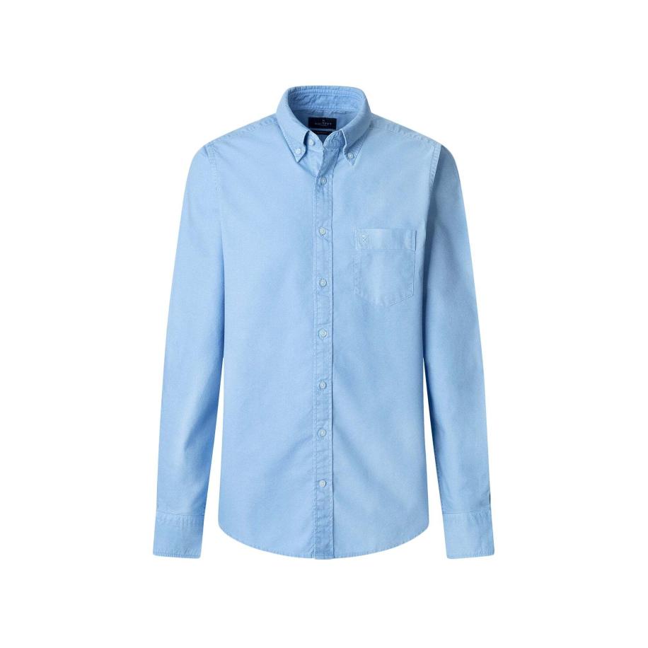 Hackett London Hackett London Overhemd hemelsblauw -