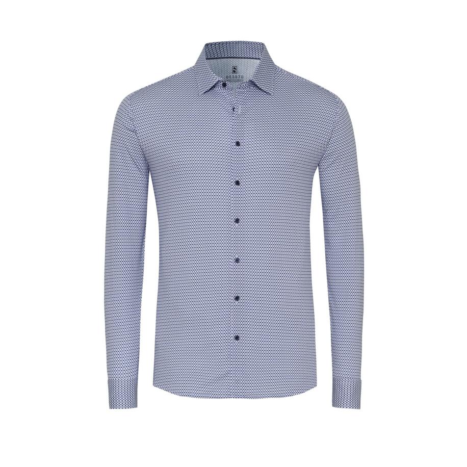 Desoto DESOTO Overhemd donkerblauw -