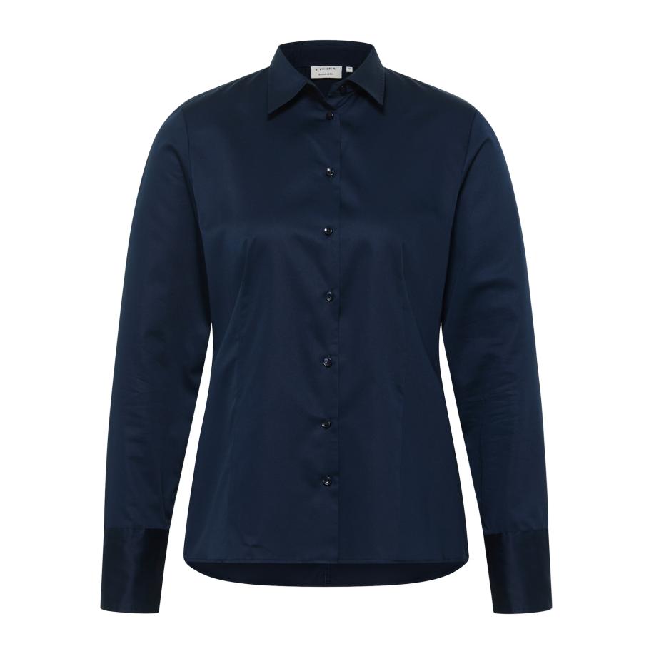 Eterna ETERNA Blouse ultramarine blauw -