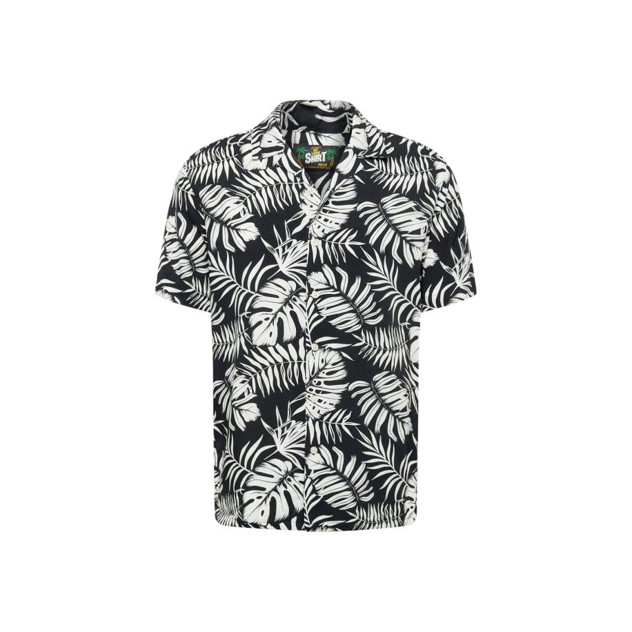 Key Largo Key Largo Overhemd Havanna zwart / wit -