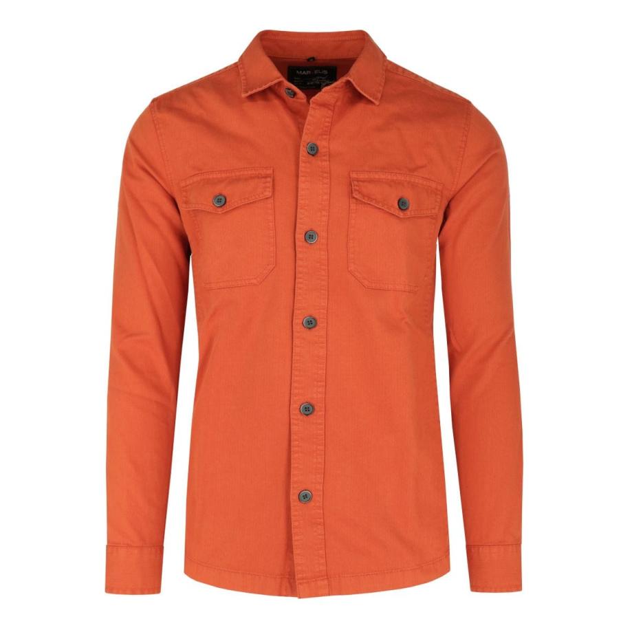 Marvelis Casual Overhemd sienna, Effen Multicolor