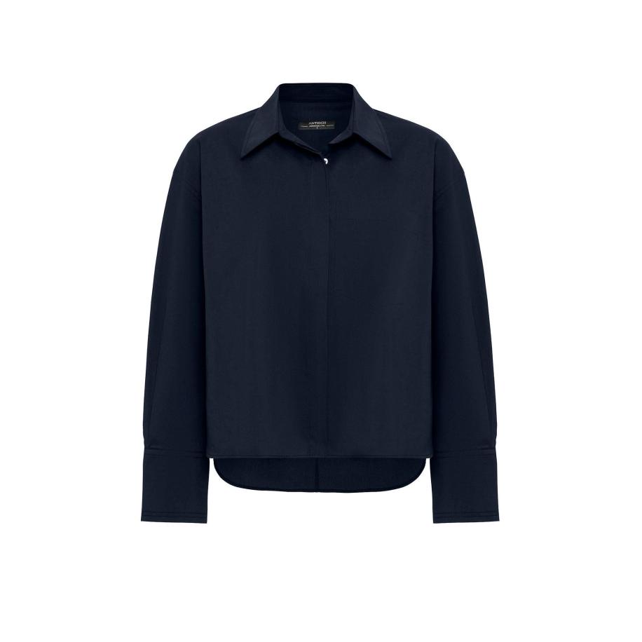 Antioch Antioch Blouse donkerblauw -