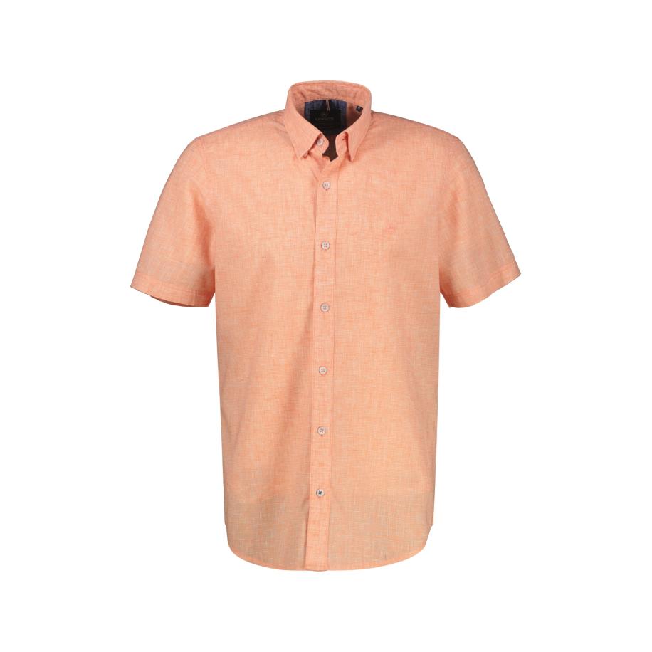 Lerros LERROS Overhemd lichtoranje -