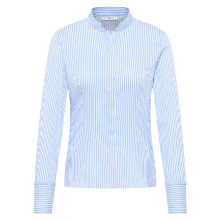 Eterna ETERNA Blouse lichtblauw / wit