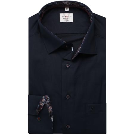 Marvelis Overhemd ML6 (vanaf 68 CM) marine