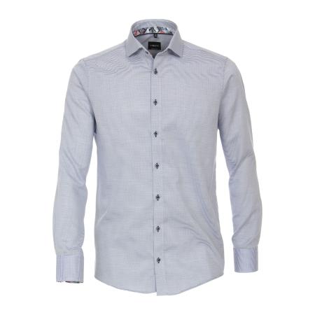 Venti Overhemd blauw, Faux-uni