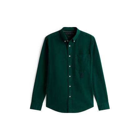Tommy Hilfiger TOMMY HILFIGER Overhemd donkergroen