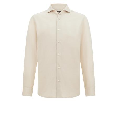 Boggi Milano Boggi Milano Overhemd ivoor