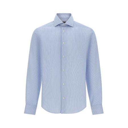 Boggi Milano Boggi Milano Overhemd lichtblauw