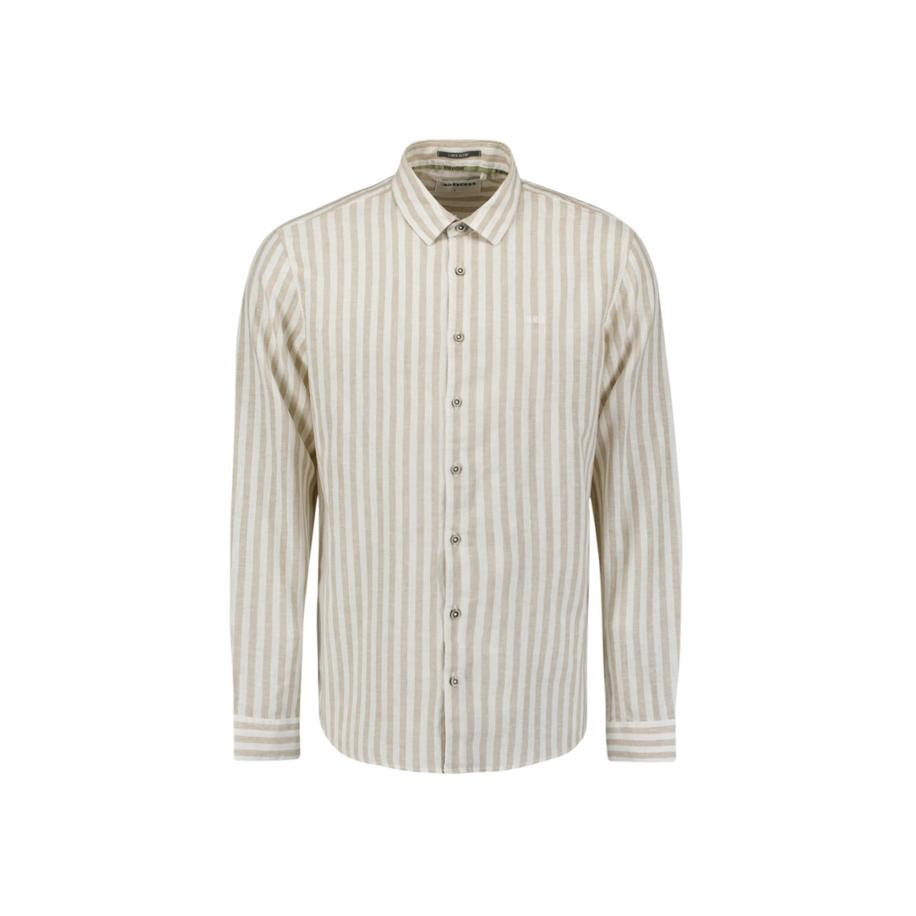 No Excess No Excess Overhemd beige / wit -