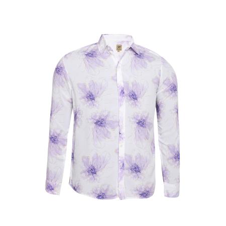 Campus Sutra Campus Sutra Overhemd Derek beige / lila