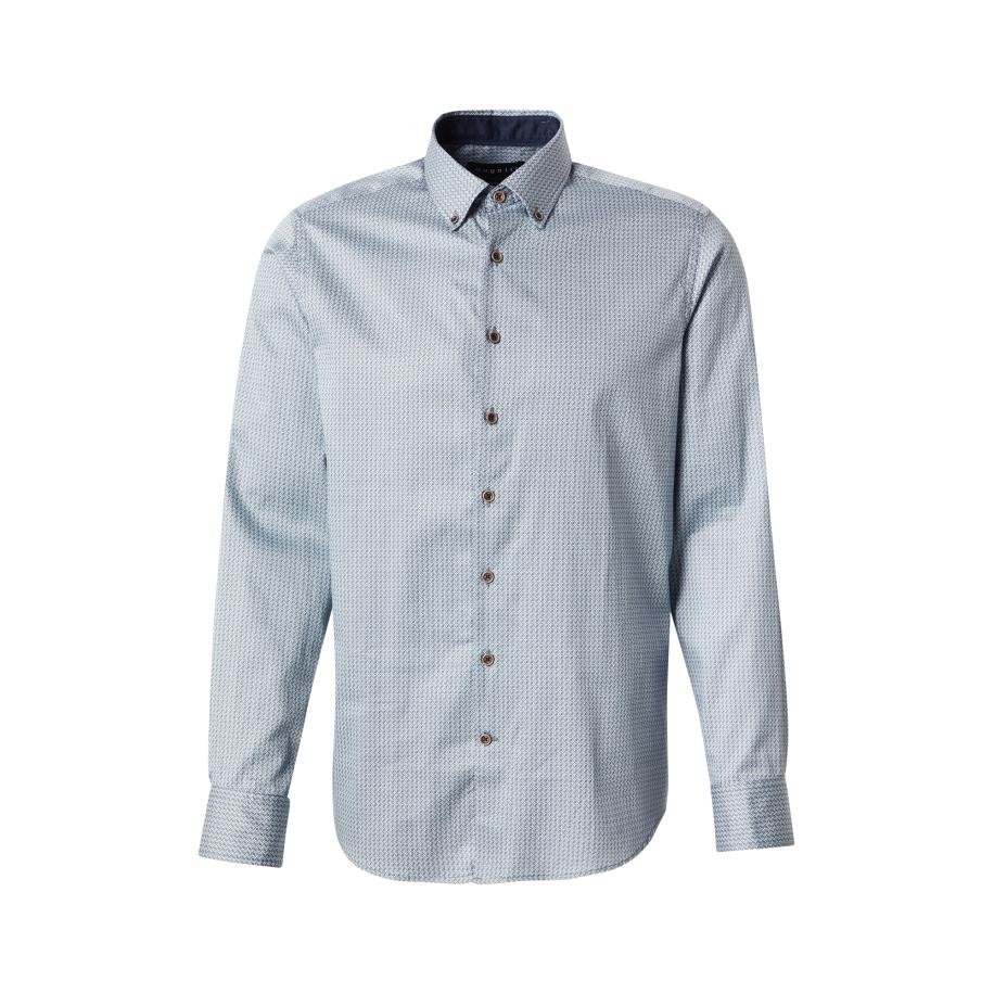 Bugatti bugatti Overhemd mintgroen / spar / wit -