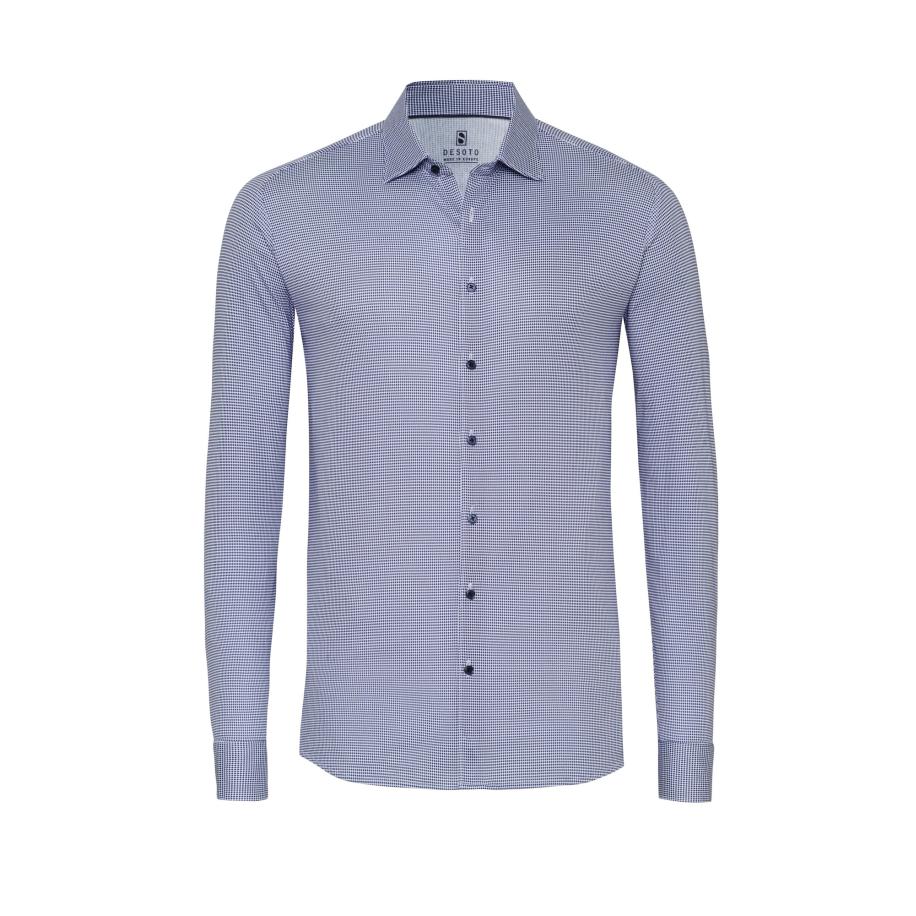 Desoto DESOTO Overhemd blauw -